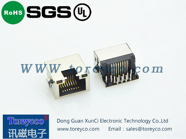 RJ45沉板2.95帶燈無彈全包