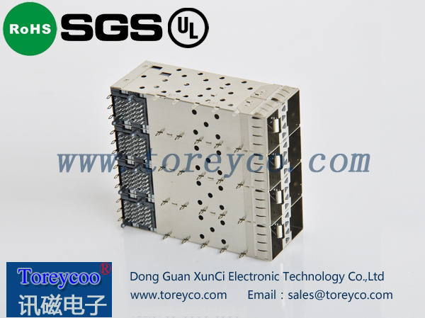 SFP光纖連接器2×4