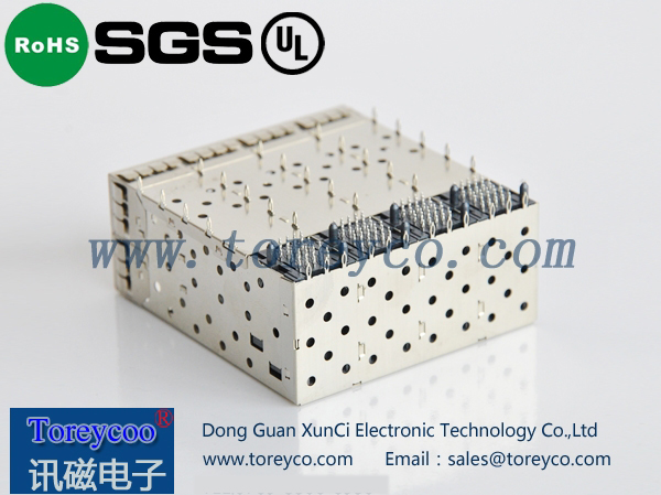 SFP光纖連接器2×4