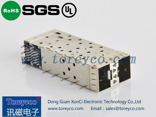 SFP光纖連接器2×1