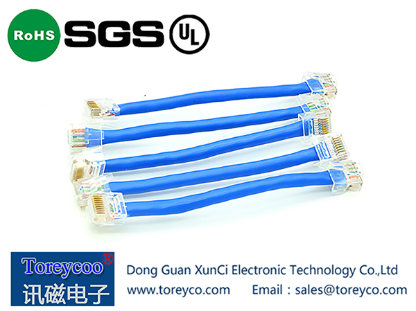 RJ45轉RJ50短款水晶頭無屏蔽